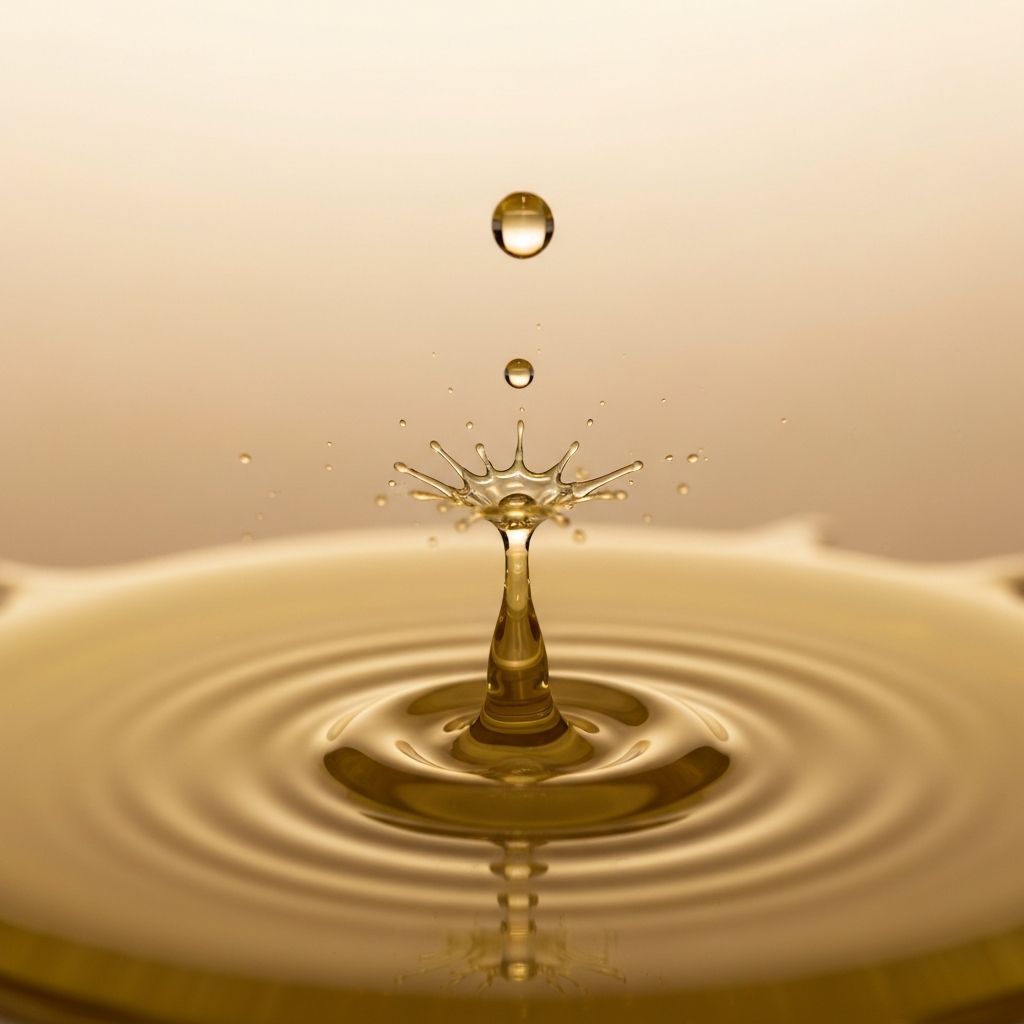 Hochwertiges Serum — redaktionelle Beauty-Fotografie